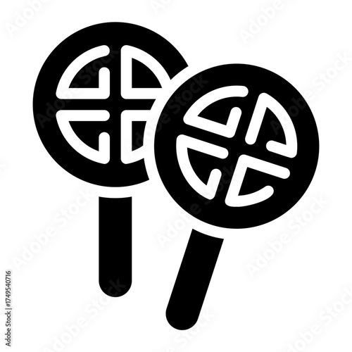 lolipop glyph icon