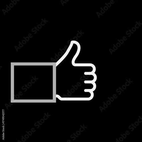 Wallpaper Mural Thumbs up Icon 7 | Animated Icon Video for UI, App & Motion Design Torontodigital.ca