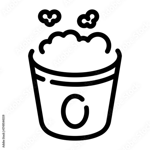 popcron line icon