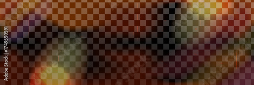 Warm analogue film light overlay with orange and prism blur color. Overlay film background warm cinematic effect 