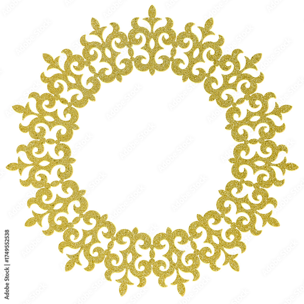 Obraz premium Golden frame
