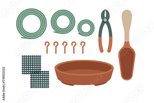 Essential tools and supplies for bonsai tree care and cultivation