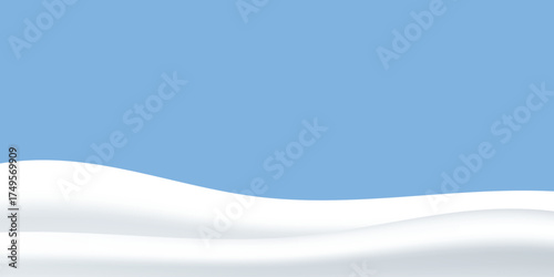 Cow's milk wave design element for healthy drink products