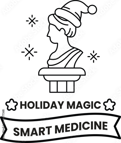 A statue of a woman with a hat on top of a pillar