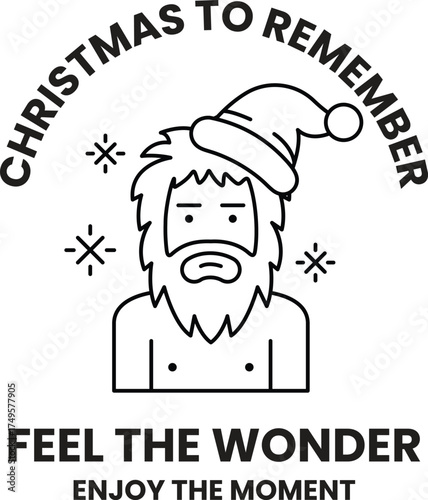 A man with a beard and a hat on his head