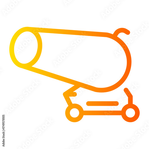 cannon gradient icon