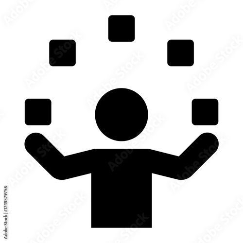 circus glyph icon