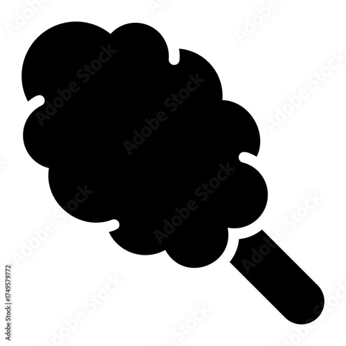 cotton candy glyph icon