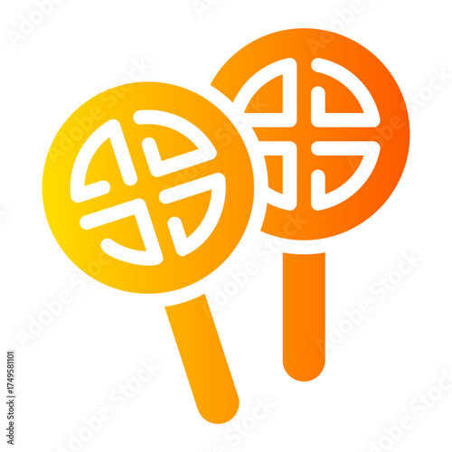 lolipop gradient icon