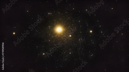 Wallpaper Mural Stunning Celestial Cluster of Stars in Deep Space. Torontodigital.ca