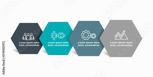 Infographic design template with place for your data. Vector illustration.