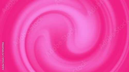 Bright Candy Pink Vortex Abstract Animation