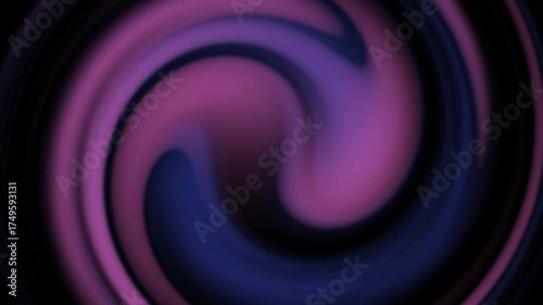 Dark Midnight Blue and Black Vortex Animation