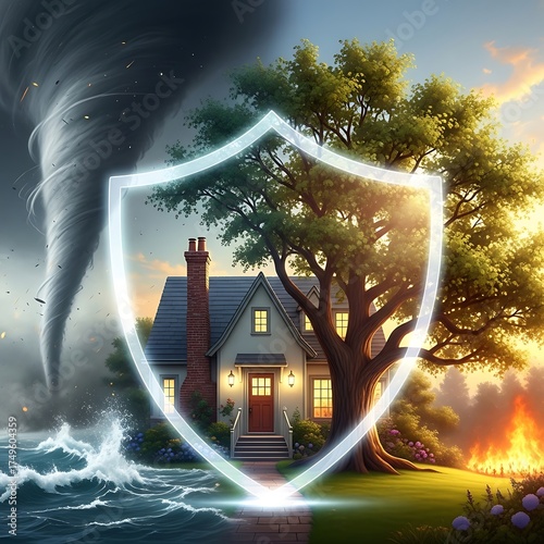 Home Protection Against Natural Disasters - Shielding from Tornado, Flood, and Fire.