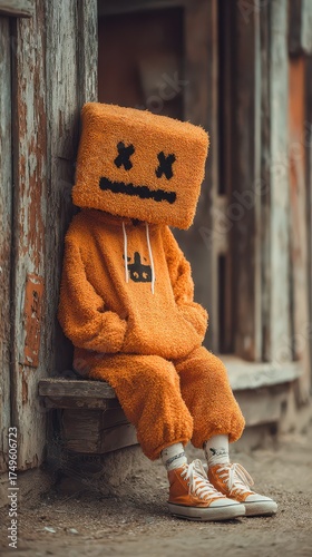 Unique halloween costume brings fun to the streets