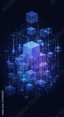 Interconnected Data Cubes - A Modern Technology Concept.