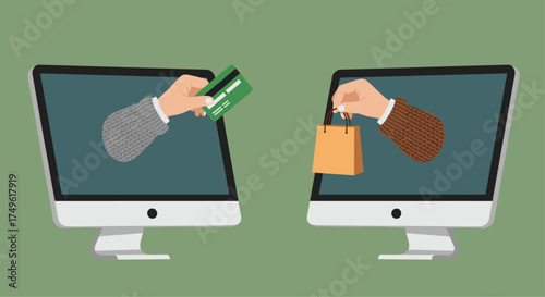 Seamless online shopping experience with secure payment and fast delivery, making every purchase a delightful journey from click to doorstep satisfaction