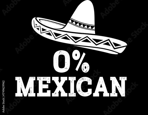 Cinco de May funny vector graphic