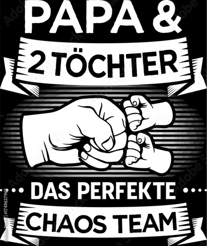 Papa Vater Grafik Vektor Familie