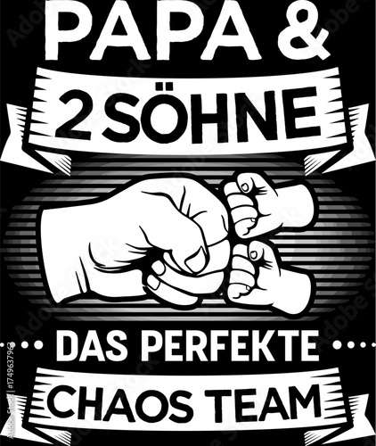 Papa Vater Grafik Vektor Familie