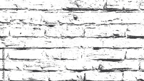 Grunge brick wall background with rough overlay texture for vintage design  