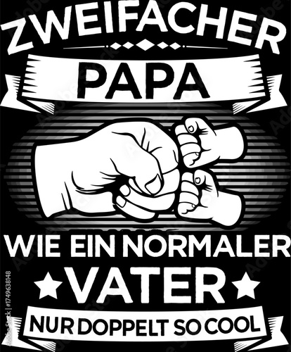 Papa Vater Grafik Vektor Familie