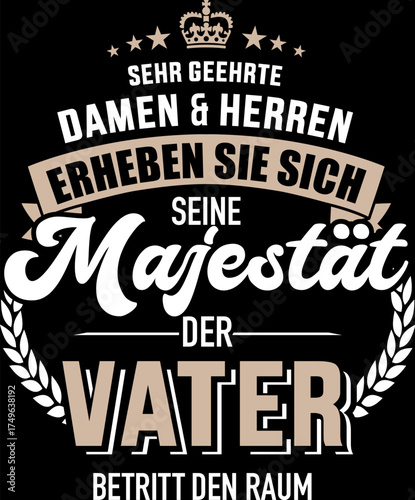 Papa Vater Grafik Vektor Familie