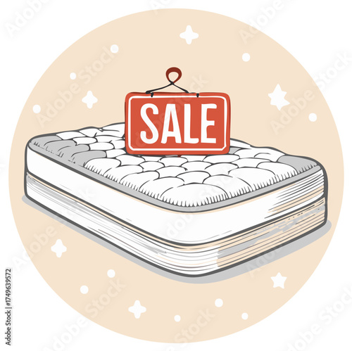 Mattress Sale Special Promotion with Modern Design and Sleep Comfort Guaranteed