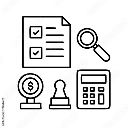 Financial audit and accounting tools for business