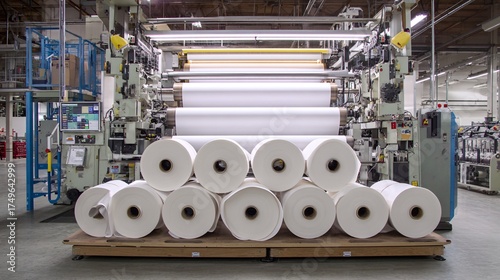 Slitting Cell in Action – Jumbo Master Roll Converting Line