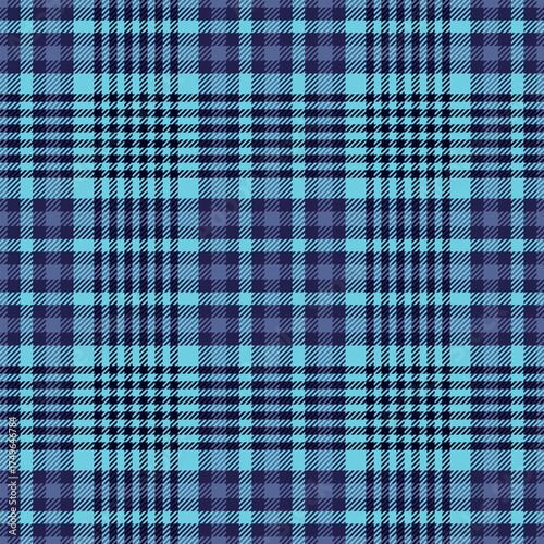 Repeating patern plaid. Seamless purple color check pattern. Checkered design for prints. Repeated tartan fabric.Vector scottish fabriс. Ekose texture. Madras flannel. Checker line. Stripe gingham