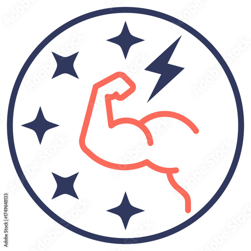 Power Mixed Icon