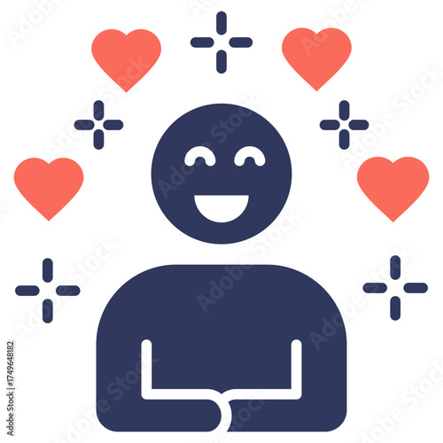 Happiness Mixed Icon