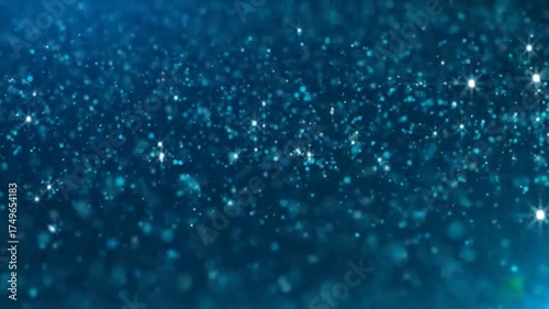 Glitter Particles Background. VJ Loops Particle Bokeh 4k Video.
