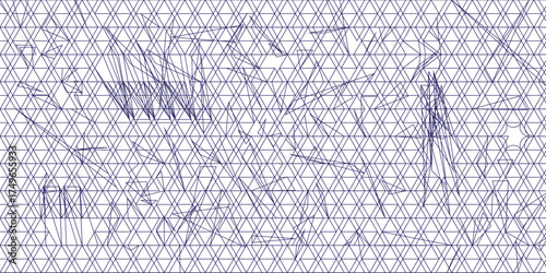 Rough black and white texture vector. Distressed overlay texture. Seamless geometric polygonal repeatable pattern swatch background, Trendy design vector background for web backdrop orpaper print.