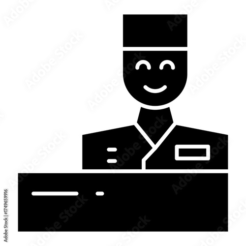 Concierge glyph icon