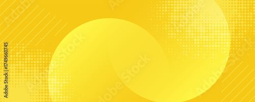 Fluid yellow gradient shapes composition. for presentation design. Vermilion base for website, print, base for banners, wallpapers, business cards,