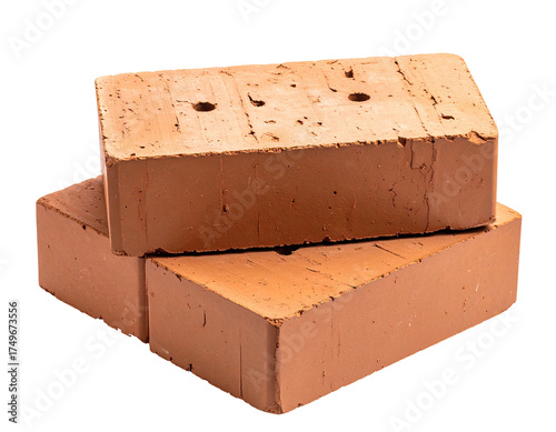 Two terracotta bricks stacked (1)
