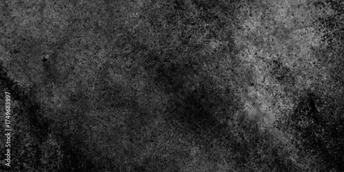 Abstract black wall texture for pattern background, dark concrete floor or old grunge background with black, old loft style raw concrete wall, dark grey textured grunge concrete black wall background.