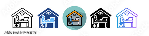 Home Workspace multiple icon