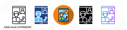 Video Call multiple icon