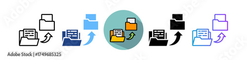File Transfer multiple icon