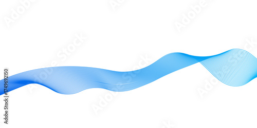 Abstract blue wave line background. Abstract modern background with blue wavy lines and particles. blue wave gradient background minimalist looks simple background, Abstract blue wave lines pattern,