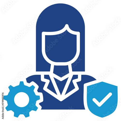 User Protection glyph color icon
