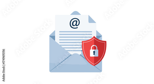 Secure email communication with encryption and privacy protection.