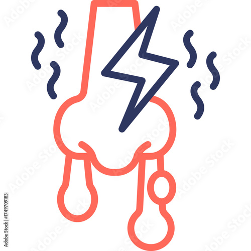 Mucous Barrier line color icon