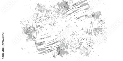 Abstract grunge background vector illustration.Abstract black and white grunge background with vintage texture, an old map illustration, and a textured line pattern design concept