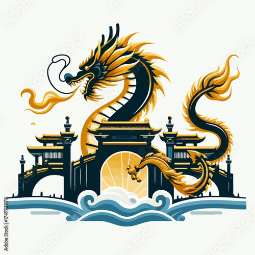 Cute cartoon pink jellyfish with a happy face and colorful tentacles swimming underwater, isolated on a white background.