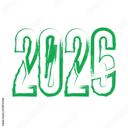 Logo 2026 new year