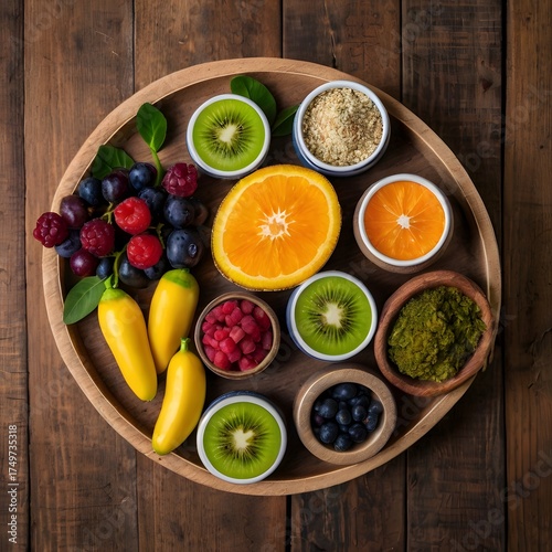 fruit salad in a bowl